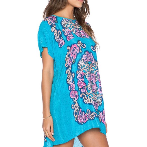 Tolani Tiffany Dress Tourqouise XS - Picture 3 of 5